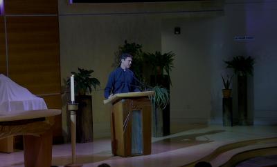 Pastor Garrett Preaches 